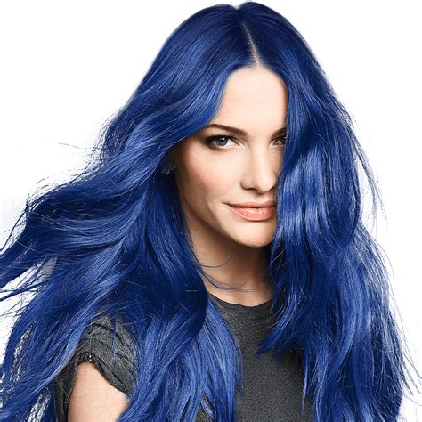 Electric blue magical hair treatment